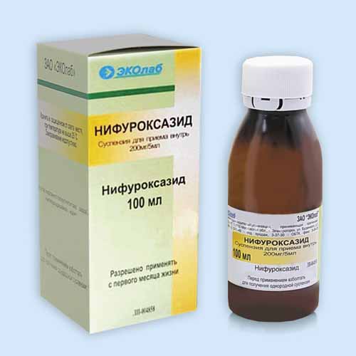 Нифуроксазид-ЭКОлаб