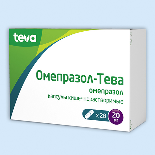 Омепразол-Тева инструкция по применению: показания, противопоказания ...