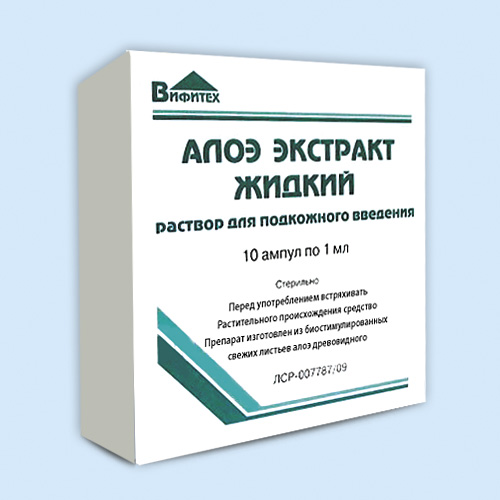 Аналоги Алоэ экстракт жидкий для инъекций - инструкции по применению .