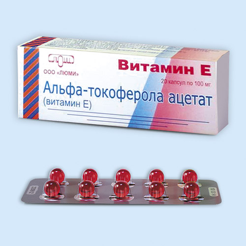 Альфа-токоферола ацетат (витамин е) инструкция по применению