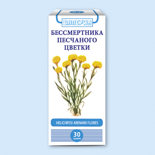 Список препаратов с БЕССМЕРТНИКА ПЕСЧАНОГО ЦВЕТКИ - активное вство .