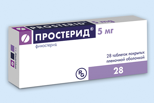 Список препаратов с ФИНАСТЕРИД - активное вство FINASTERIDE в .