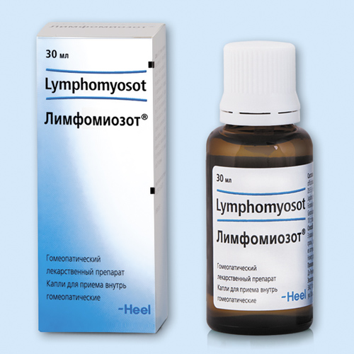 Гомеопатические препараты, применяемые при заболеваниях лимфатической .