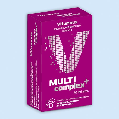 Витумнус витаминно-минеральный комплекс инструкция по применению