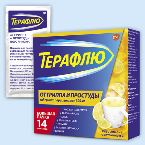 Терафлю от гриппа и простуды инструкция по применению Терафлю от гриппа и простуды инструкция по применению