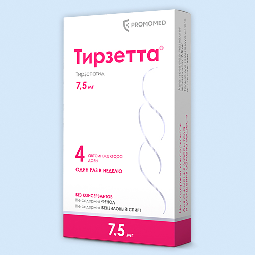 tirzepatide инструкция на русском Тирзетта инструкция по применению: показания, противопоказания, побочное действие – описание Tirzetta раствор для подкожного введения 2.5 мг: шприц-ручки 0.5 мл (67677)