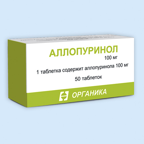 Аллопуринол при повышенной мочевой кислоте