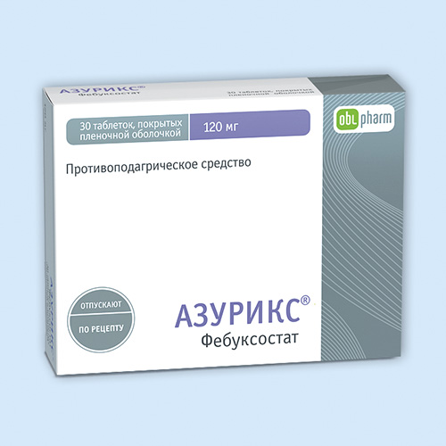 Азурикс инструкция по применению показания, противопоказания, побочное
