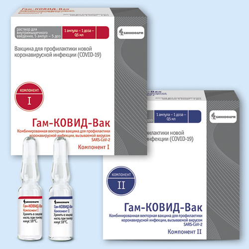 Гам-ковид-вак комбинированная векторная вакцина для профилактики коронавирусной инфекции, вызываемой вирусом sars-cov-2 инструкция по применению