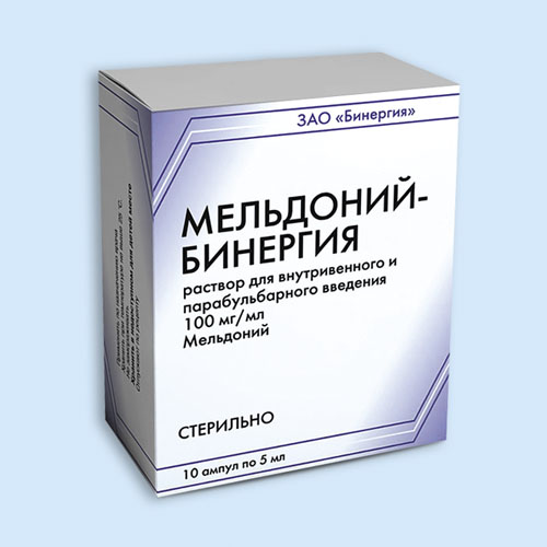 Список препаратов с МЕЛЬДОНИЙ - активное вство MELDONIUM в .