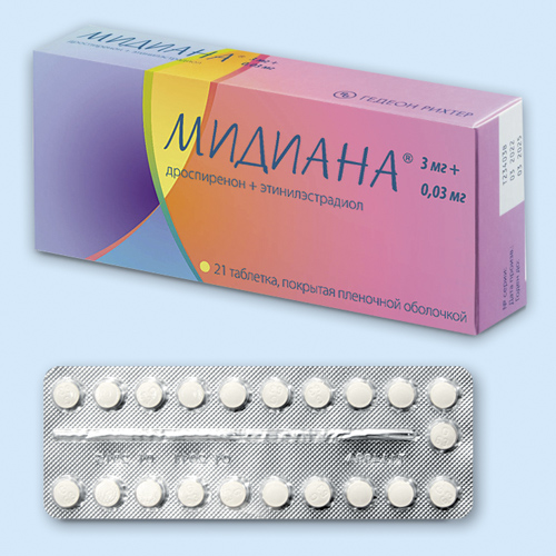 Гормональные Таблетки Для Женщин Мидиана