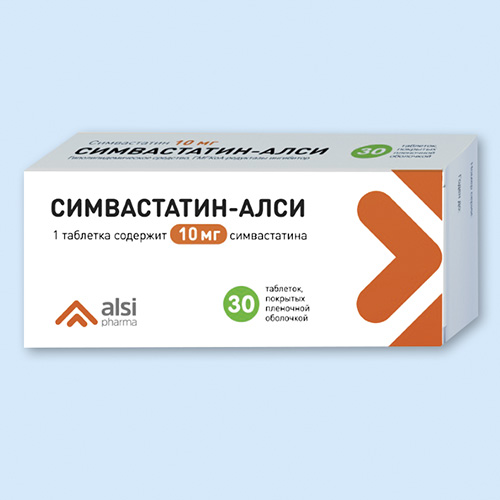 Симвастатин-алси инструкция по применению