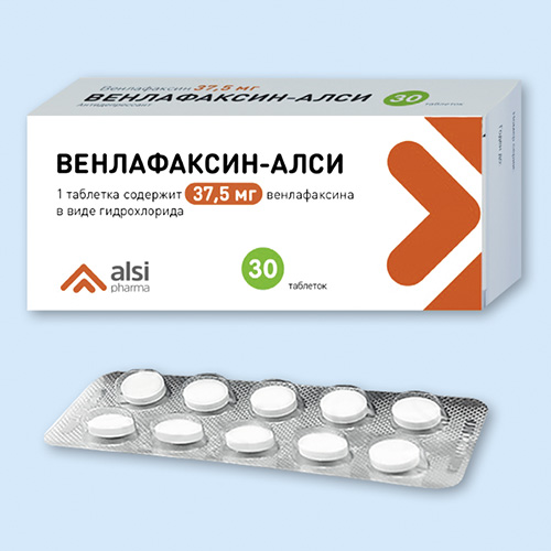 Таблетки Венлафаксин Органика