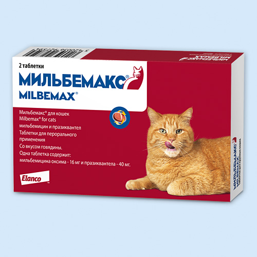 Мильбемакс для кошек инструкция по применению