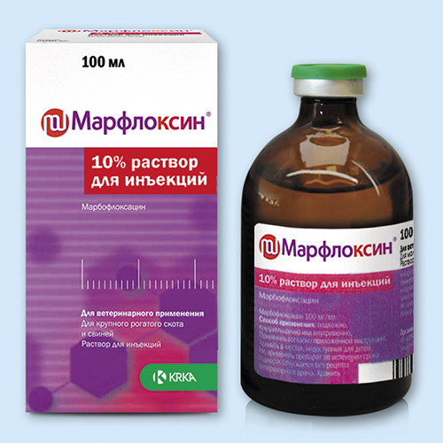 Марфлоксин 10% раствор для инъекций инструкция по применению Марфлоксин 10% раствор для инъекций инструкция по применению
