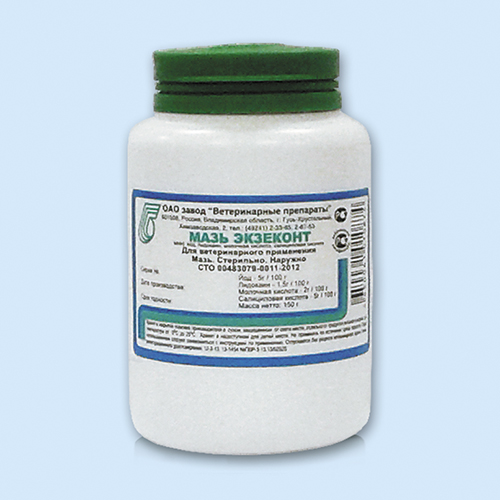 Мазь экзеконт инструкция по применению