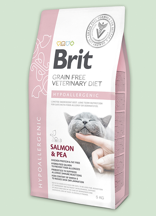 Брит беззерновая ветеринарная диета для кошек гипоаллергеник инструкция по применению